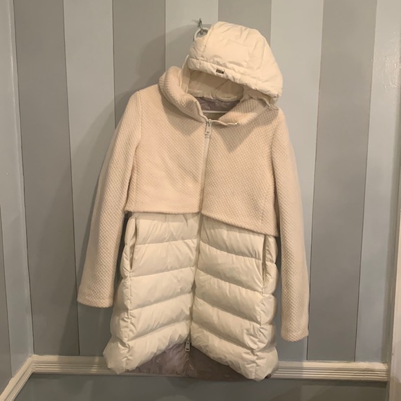 Herno knit overlay puffer coat - Picture 1 of 5
